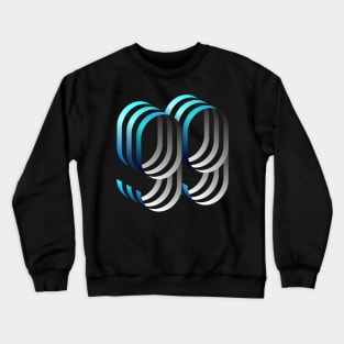 99 - blue Crewneck Sweatshirt